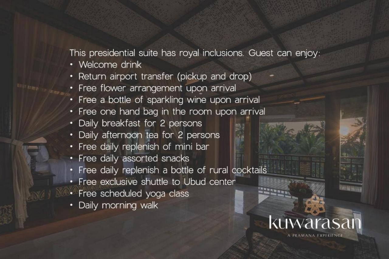 Kuwarasan A Pramana Experience Hotel Ubud  Luaran gambar